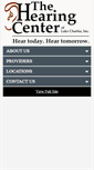 Mobile Screenshot of hearingmatters.biz