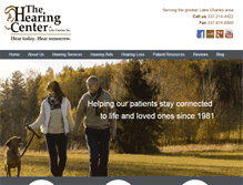 Tablet Screenshot of hearingmatters.biz